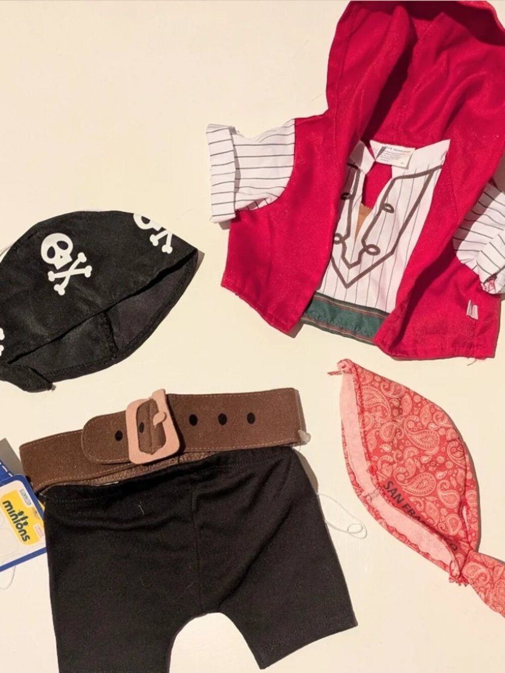 BABW Build A Bear Workshop Boy Costume Pieces, Or Pirate Outfit